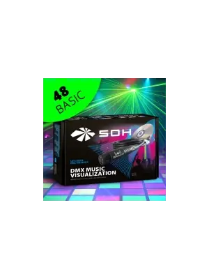 Music Visualization - DMX PIPE & Music Visualization 48 Basic - SOH003