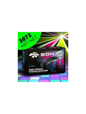 Music Visualization - DMX PIPE & Music Visualization 3072 Art-Net - soh014