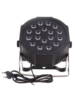 Světelná technika pronájem - Mini reflektor RGB 18x3W - 7498