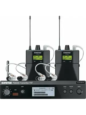 Zvuková technika pronájem - Shure PSM300 Bezdrátový In-Ear systém - Shure-PSM300